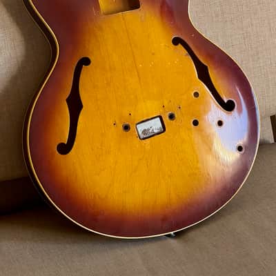 Gibson EB-2 Bass Body (ES-335 Style) – Tea Burst image 17