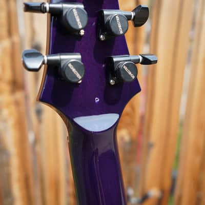 Schecter Diamond Series Japan PROTOTYPE Hollywood Classic - Black Violet 6-String w/ Tweed Case image 9