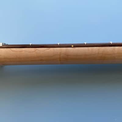 Musikraft Strat style Maple with Rosewood Fretboard 24 3/4" Scale LSR Nut 2024 - Gloss Nitrocellulose image 11
