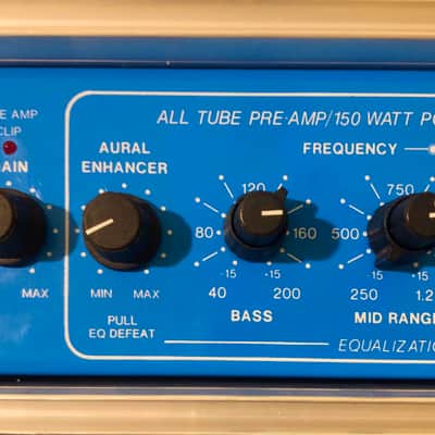 SWR Baby Blue-Electric Blue Bass Amp-Head (Baby Blue II) 90s Excellent image 6