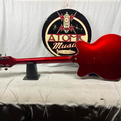 Gretsch Streamliner G2657T Candy Apple Red Semi-Hollow Body Electric Guitar image 8