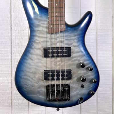 Ibanez SR400EQM Stained Cosmic Blue Starburst - Blemished image 2