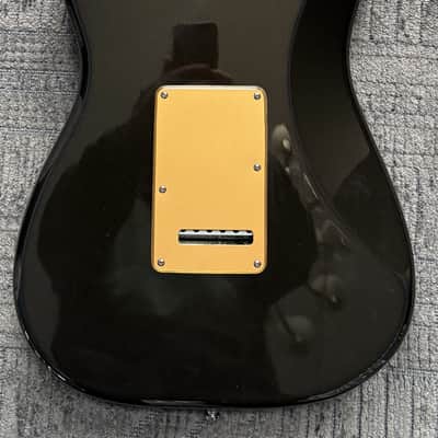 Fender American Deluxe Fat Stratocaster HSS with Rosewood Fretboard 2008 - Montego Black image 2