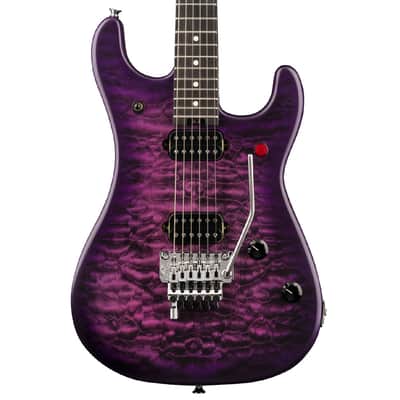 Used EVH 5150 Series Deluxe QM Electric Guitar - Purple Daze w/ Ebony FB image 1