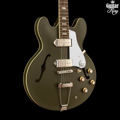 Epiphone Casino Worn Olive Drab image 1
