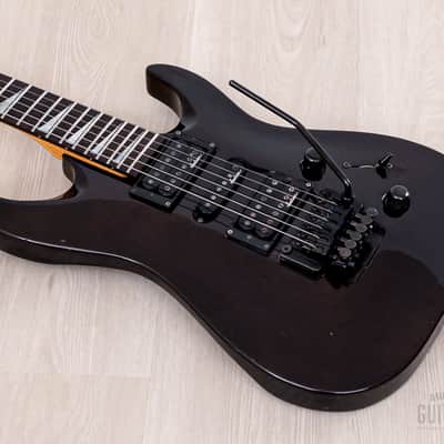 1990 Charvel by Jackson Dinky Arched-Top DKA-115-HSH See-Through Brown w/ Floyd Rose image 8