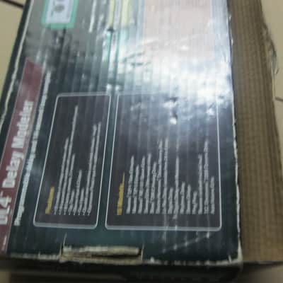used with wear Line 6 EMPTY Cardboard Box for DL4 Delay Modeler + original Pilot's Handbook, sheet w/ 4 very small black stickers, & styrofoam battery holder (NO: pedal / batteries) mid 2000s - mid 2010s (not for MkII ver) image 17