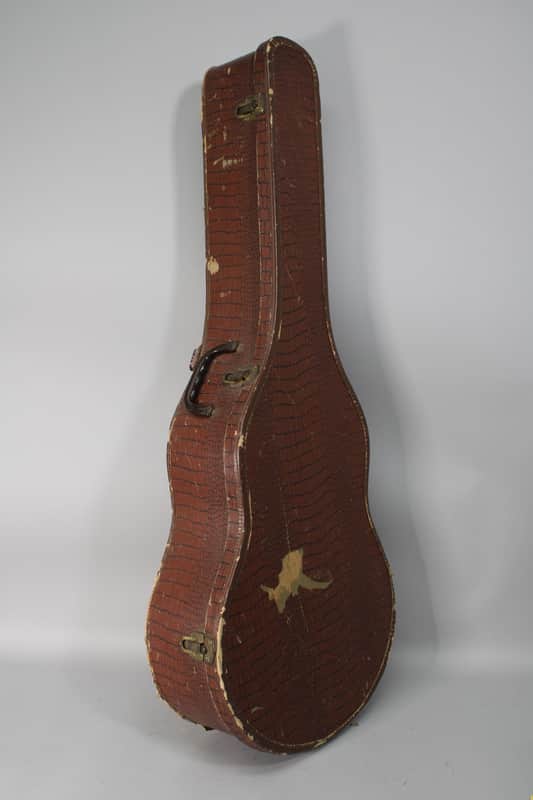 1950's Gibson J-45 'Alligator' Case Brown image 1