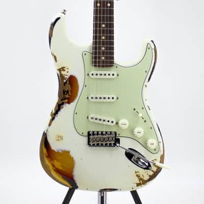 Used Fender Custom Shop Dealer Select 1960 Strat Heavy Relic Electric Guitar w/ OHSC image 1