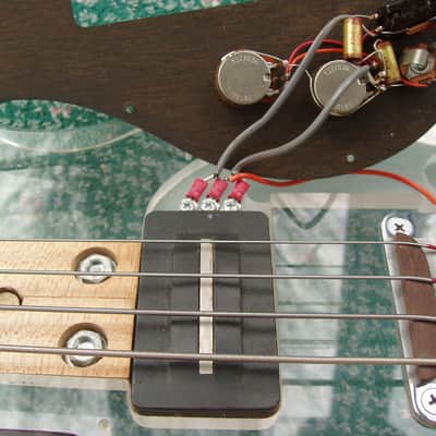 Dan Armstrong ARMUB-1 Fretless RARE Black 1971 Clear image 9