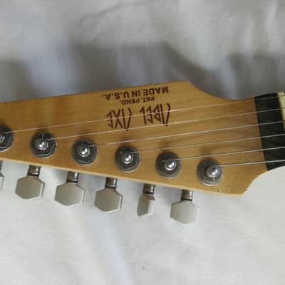 Abel Axe Strat-type body with holes  1994 - 1996 Silver image 4