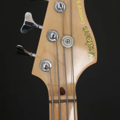 Westone Concorde Bass II Electric Bass Pearl White image 7
