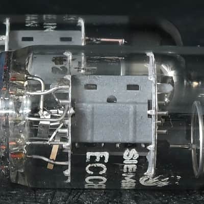 2x 1960's ECC81/12AT7/A2900 Siemens Top Ring Getter Made in Germany Amplitrex Tested Tube image 7