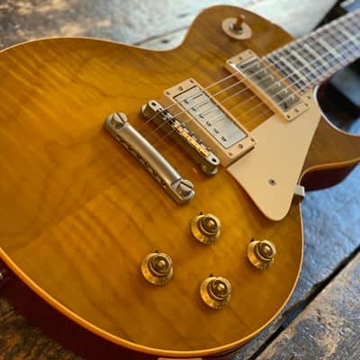 Gibson 2006 Yamano Ordered Custom Shop Special Order '59 Les Paul Standard Reissue Green Lemon image 4