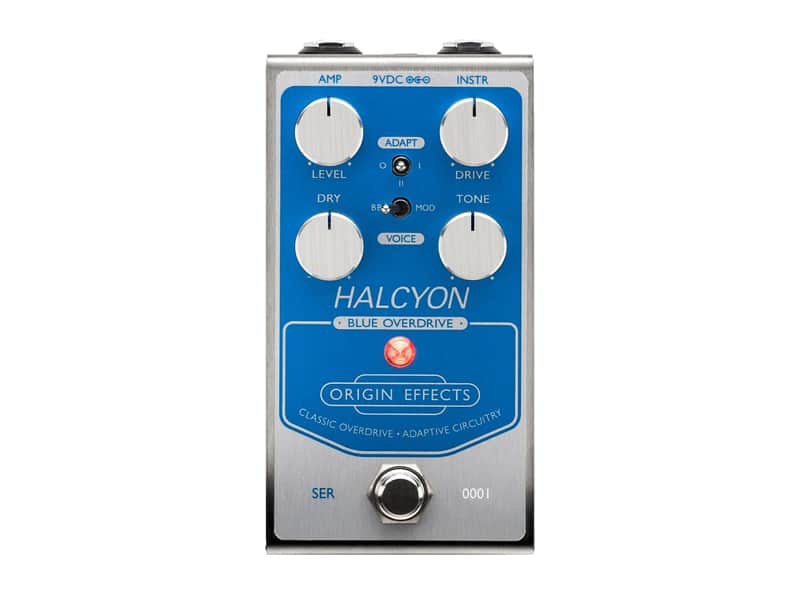 Origin Effects Halcyon Blue Overdrive Pedal - Blue image 1