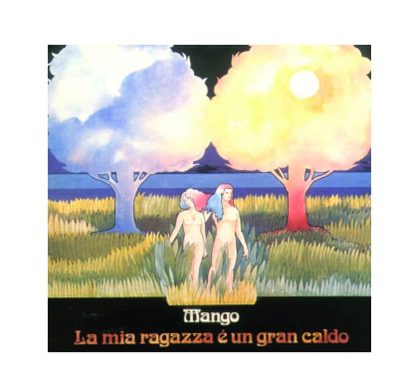 VINILE Mango La Mia Ragazza E' Un Gran Caldo (Vinile Bianco) image 1