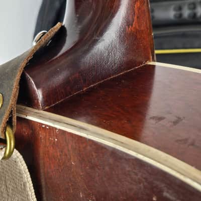 Harmony Barclay 1143 1970 - X-Brace, Neck Rest, Journey Piezo Pickup image 6