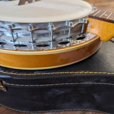 Hofner 5 String Banjo Vintage 1960s 1970s Maple Made In Germany image 8