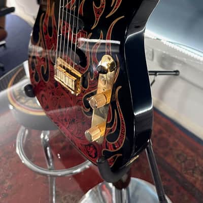 Fender James Burton Artist Series Signature Telecaster 2007 - Present - Red Paisley Flames image 10