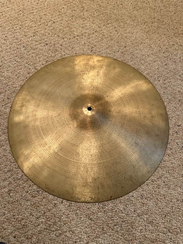 Zildjian 20” medium ride symbol Mid 1980s image 1
