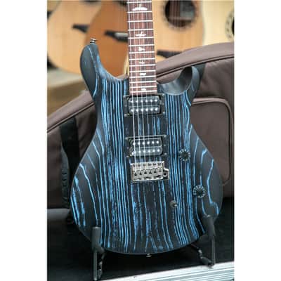 PRS SE Limited Edition Swamp Ash CE24 Sandblasted Blue image 7