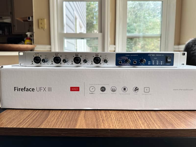 RME Fireface 802 USB/Firewire Audio Interface 2010s - Silver image 1