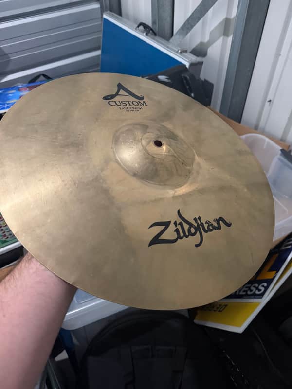 Zildjian 18" A Custom Fast Crash Cymbal 2002 - Present - Brilliant image 1