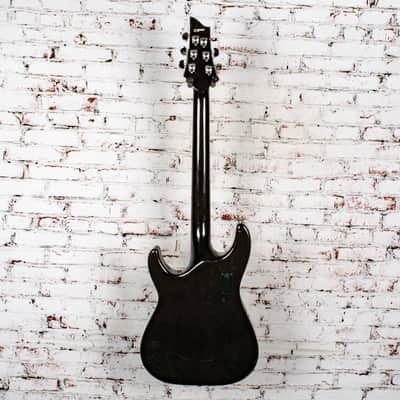 Schecter - Diamond Series C-1E/A Semi-Hollow Electric Guitar, Grey Quilted Maple - x0028 - USED image 9