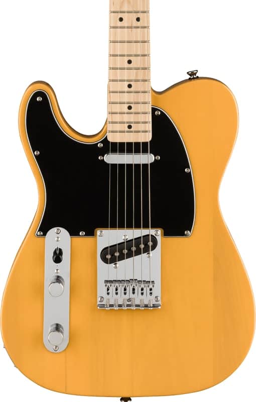 Squier Affinity Series Left-Handed Telecaster Maple Fingerboard Electric Guitar Butterscotch Blonde image 1