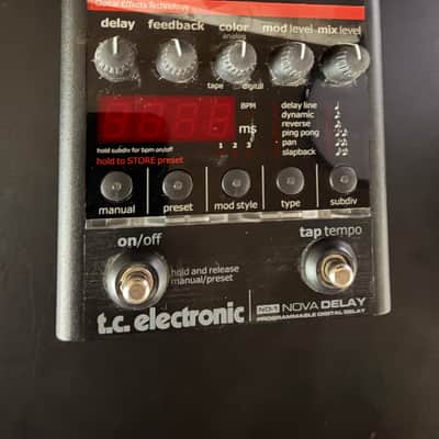 TC Electronic ND-1 Nova Delay 2004 - Present - Black image 1