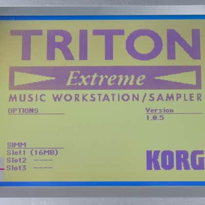 KORG TRITON Extreme Music workstation Synthesizer in Very Good Condition. image 12