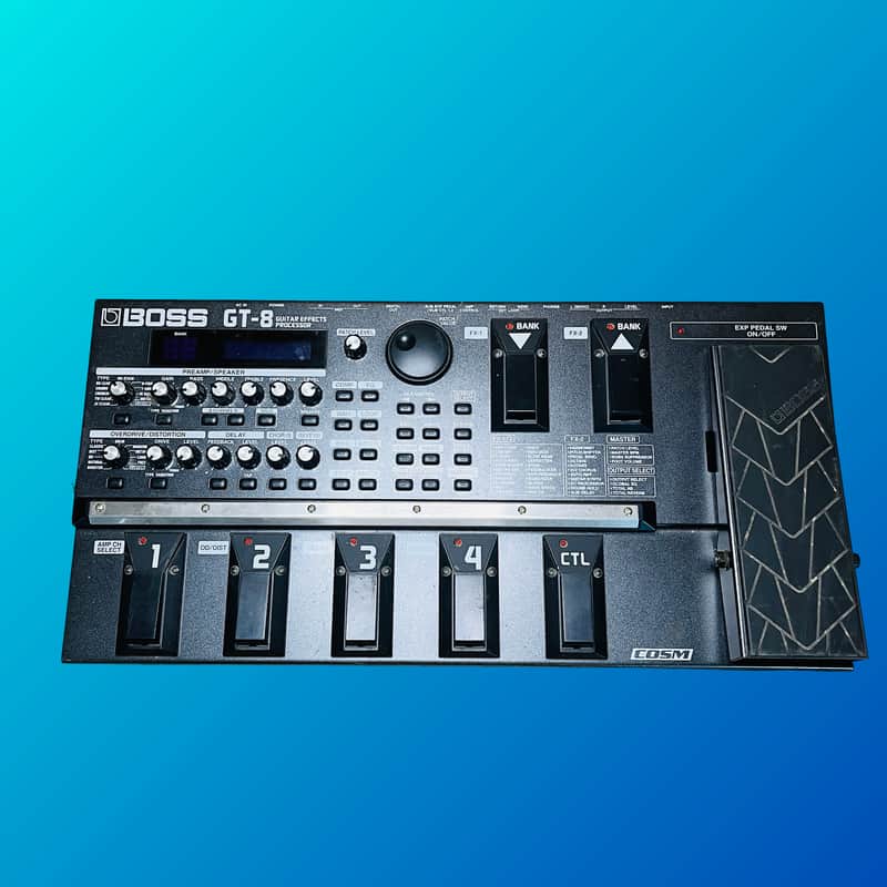 BOSS GT-8 マルチエフェクター Roland Boss GT-8 Guitar Effects Processor | Reverb