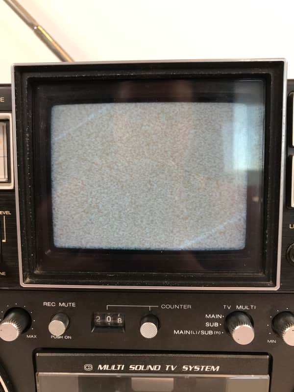 Victor M-8000 Boombox TV Tuner Rare Vintage Cassette Recorder | Reverb