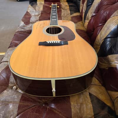 Martin HD-40MS Marty Stuart Signature Artist Owned Ex- JOHNNY CASH signed rare limited edition acoustic guitar D-45 D45 image 11