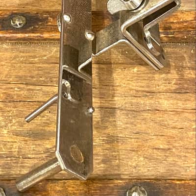Ludwig 1940s Hoop-Mounted Wood Block & Accessory Holder - Good Condition image 3