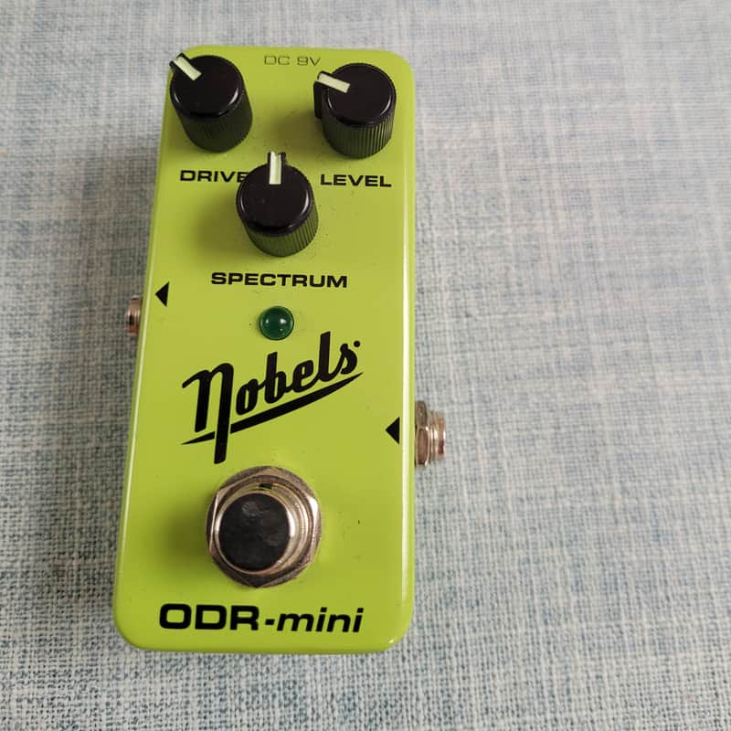2010s Nobels ODR-1 Mini Analog Overdrive Green