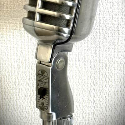 Vintage 1950's Electro-Voice 911 Crystal Microphone-hot output-w/cable-stand image 9