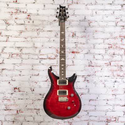Mint PRS - Paul Reed Smith S2 Custom 24 - Electric Guitar - Fire Red Smokeburst - w/ Gigbag x4464 image 2