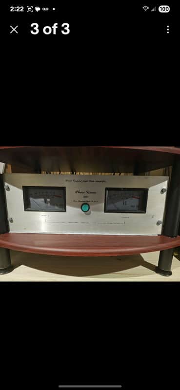 Phase Linear 400 series 1 70s - Chrome