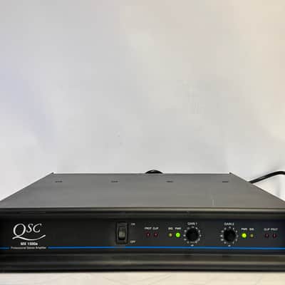 2-RU Rack Mount QSC MX1500A MX-1500A Professional Power Amplifier 400 WPC image 13
