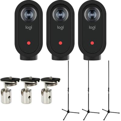 Logitech Mevo Start Camera with Stands and Adapters Kit image 1