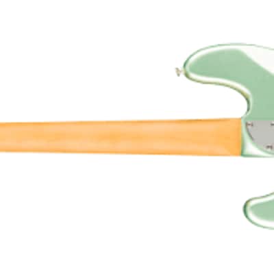 Fender American Professional II Precision Bass in Mystic Surf Green with Rosewood Fingerboard image 5