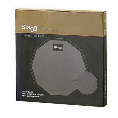 Student Drummers 12" Practice Pad And Vic Firth Nova 5A Drum Stick Set image 4
