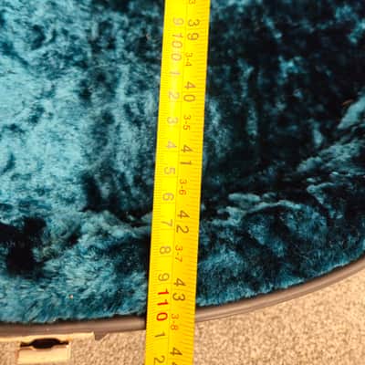 Calton Guitar Case V2  - Excellent Condition For Taylor TZ5 or similar size guitar, inc Telecaster 2018 - Present - Black image 9