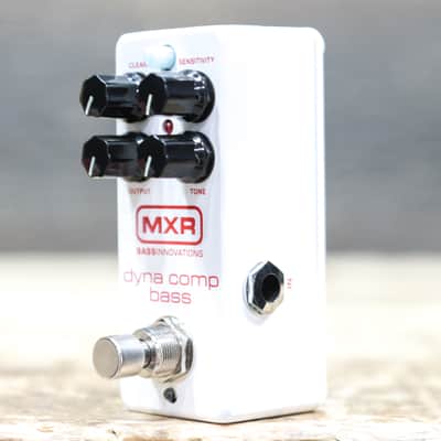 MXR M282 Dyna Comp Bass Compressor Mini Clean & Tone Controls Effect Pedal w/Box image 2