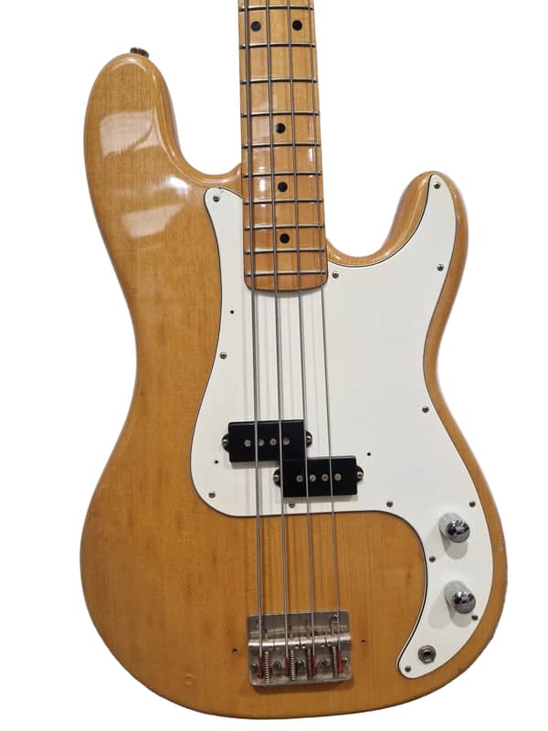 Columbus P-Bass 1970s - Electric Bass - Natural - Good w/ Soft Case - Excellent