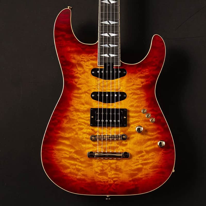 Kz Guitar Works SS-1 - Cherry Burst image 1