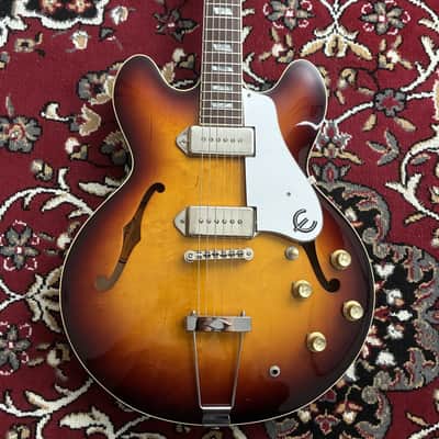 1991 Epiphone Casino Vintage Sunburst Pre-Elitist w/ OHSC, Japan Terada MIJ image 2