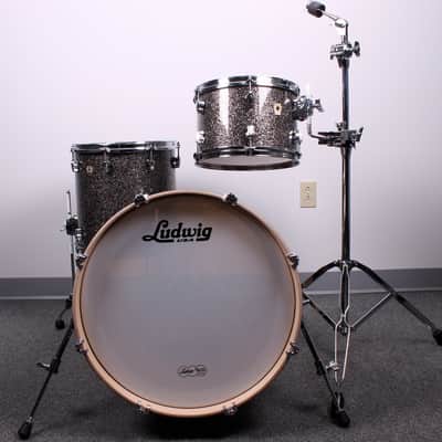 Ludwig  Keystone UpBeat 3 Piece Shell Pack Galaxy Bronze (Made in the USA) image 2