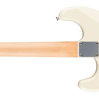 Fender Standard Strat, Maple Fingerboard, White Pickguard, Olympic White image 5